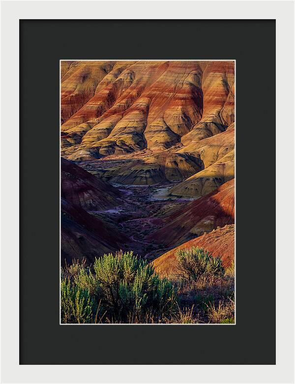 Vibrant Hills Under Sunset Skies