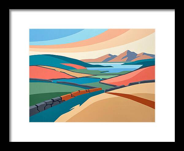Vibrant Irish Landscape