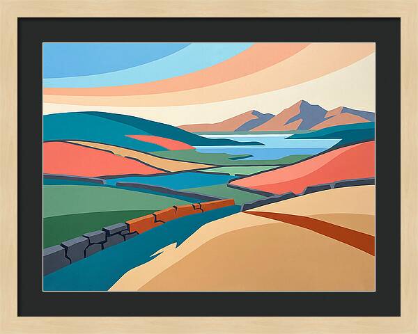 Vibrant Irish Landscape