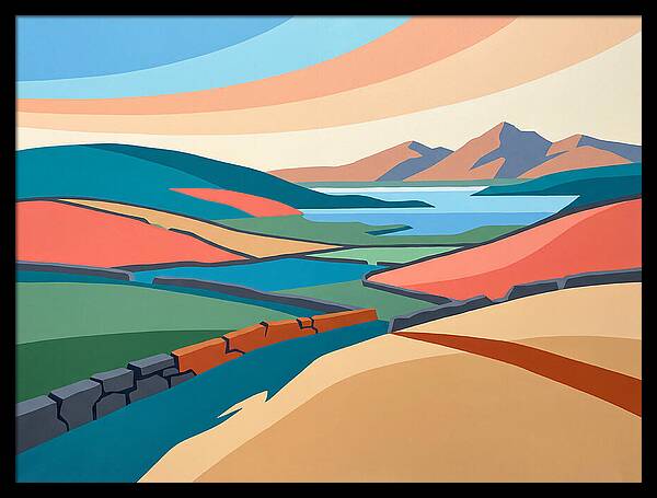 Vibrant Irish Landscape