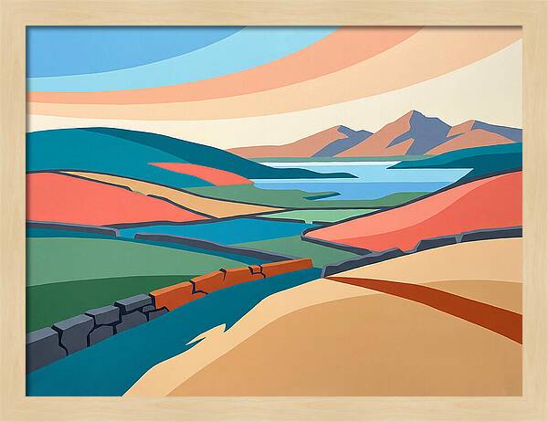 Vibrant Irish Landscape