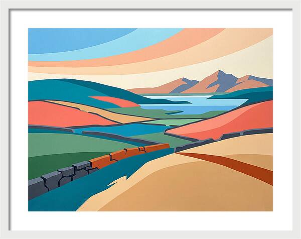 Vibrant Irish Landscape
