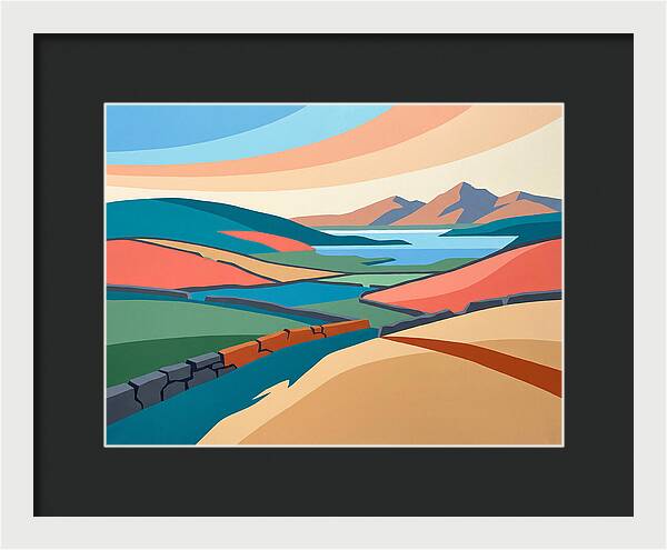 Vibrant Irish Landscape