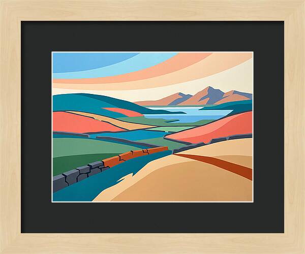 Vibrant Irish Landscape