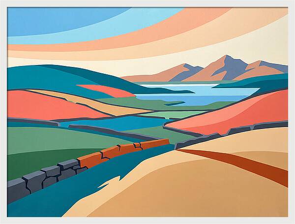 Vibrant Irish Landscape