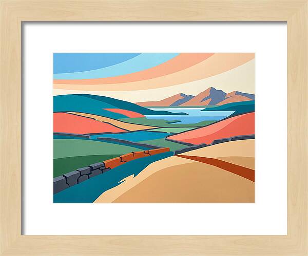 Vibrant Irish Landscape