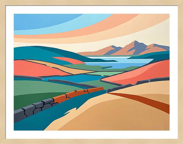 Vibrant Irish Landscape