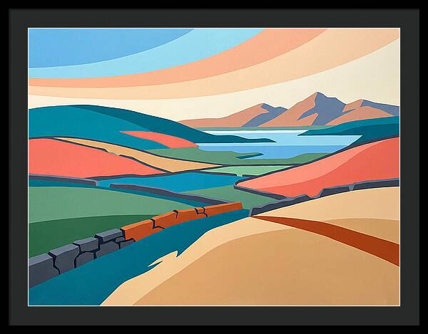Vibrant Irish Landscape