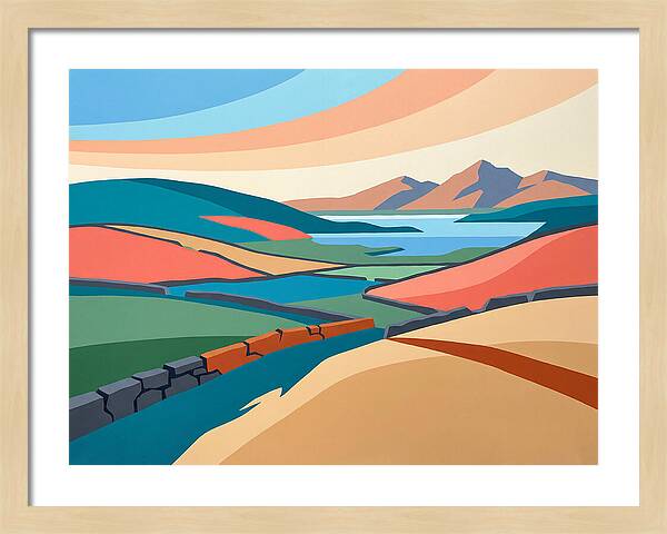 Vibrant Irish Landscape