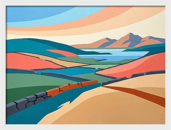 Vibrant Irish Landscape