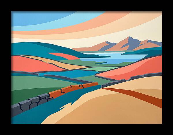 Vibrant Irish Landscape