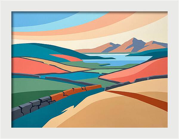 Vibrant Irish Landscape