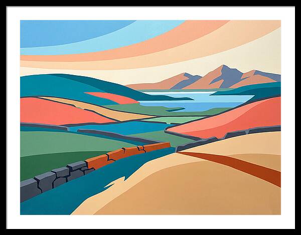 Vibrant Irish Landscape