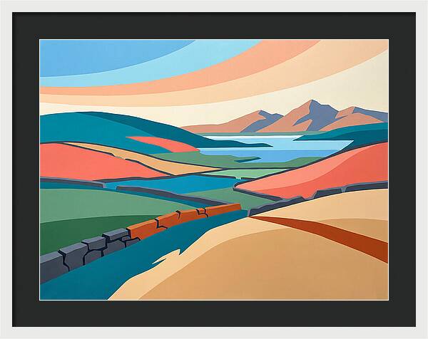 Vibrant Irish Landscape