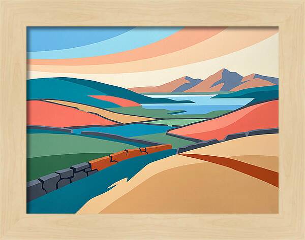 Vibrant Irish Landscape