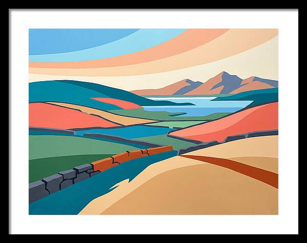 Vibrant Irish Landscape