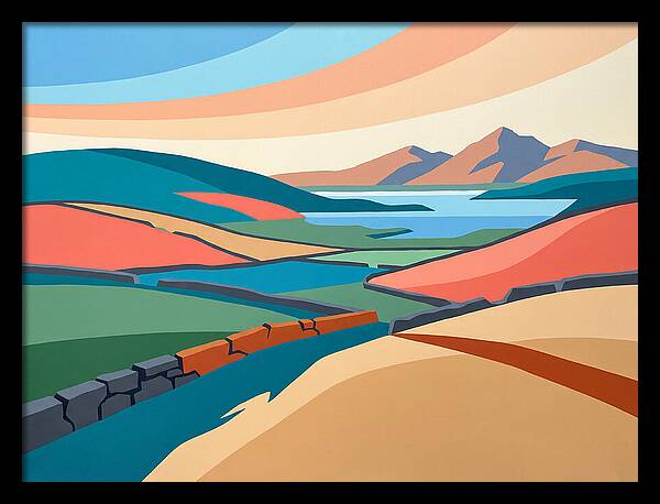 Vibrant Irish Landscape