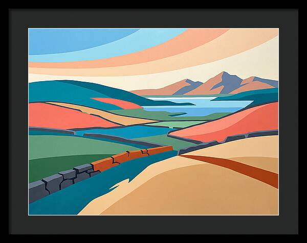 Vibrant Irish Landscape