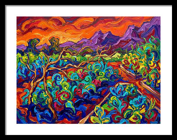 Vibrant Kitchen Garden Landscape