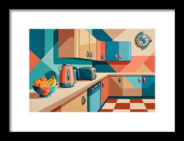 Vibrant Kitchen Scene