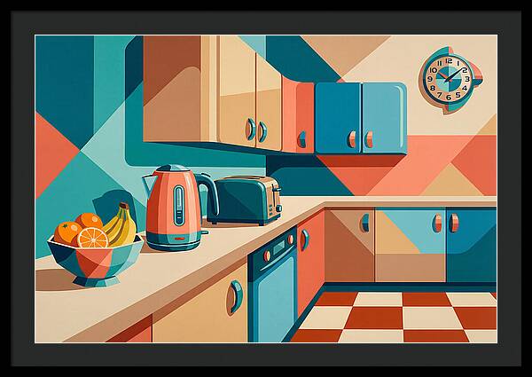 Vibrant Kitchen Scene