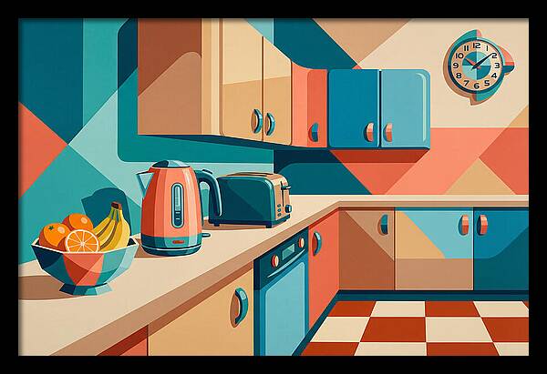 Vibrant Kitchen Scene