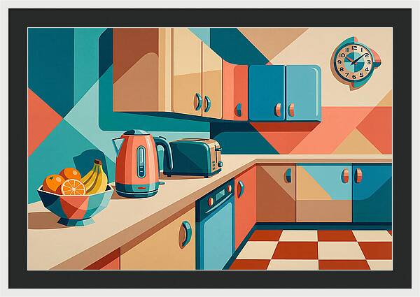 Vibrant Kitchen Scene