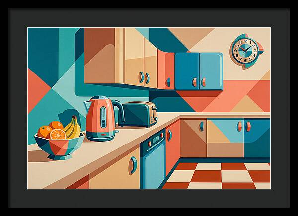 Vibrant Kitchen Scene