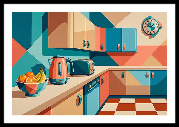 Vibrant Kitchen Scene