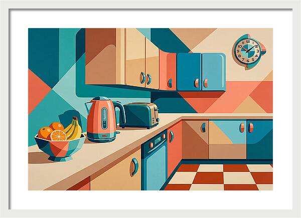 Vibrant Kitchen Scene