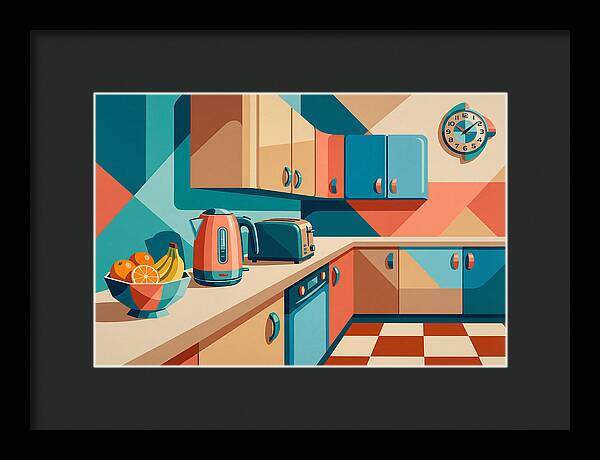 Vibrant Kitchen Scene