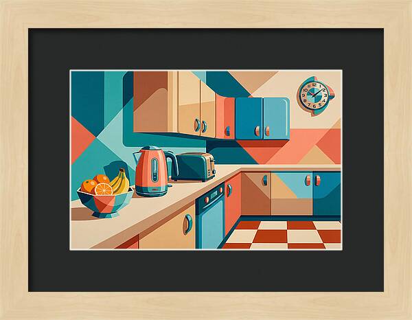 Vibrant Kitchen Scene