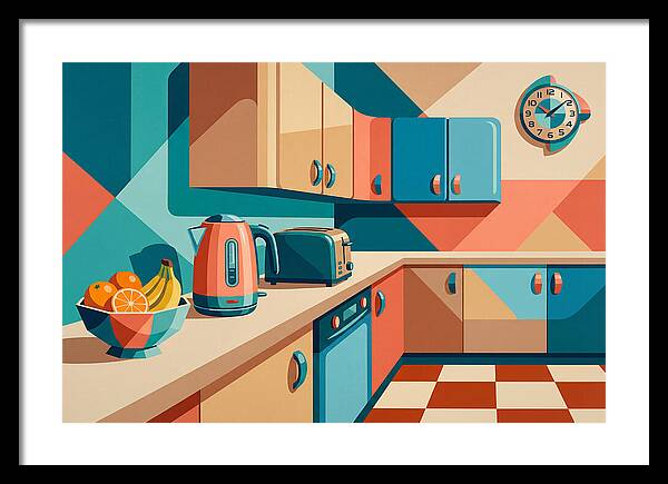 Vibrant Kitchen Scene