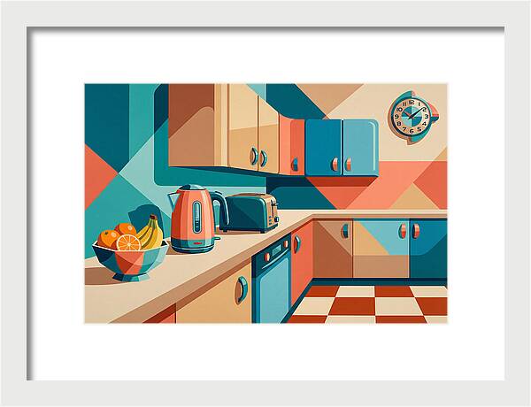 Vibrant Kitchen Scene