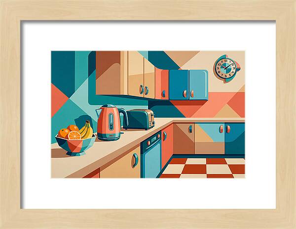 Vibrant Kitchen Scene