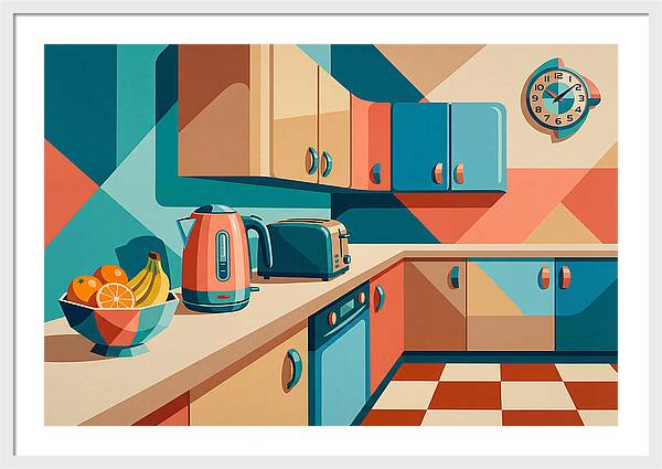 Vibrant Kitchen Scene