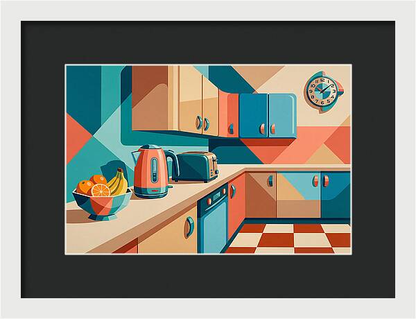 Vibrant Kitchen Scene