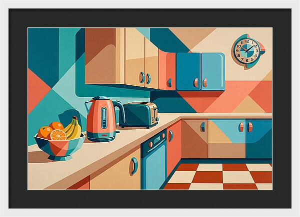 Vibrant Kitchen Scene