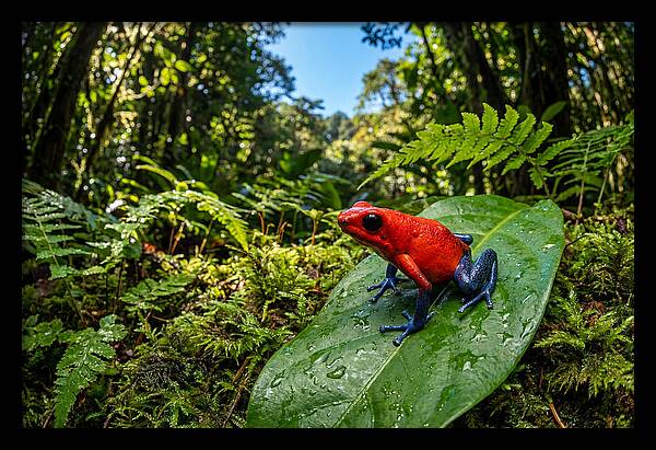 Vibrant Life Of The Poison Dart Frog