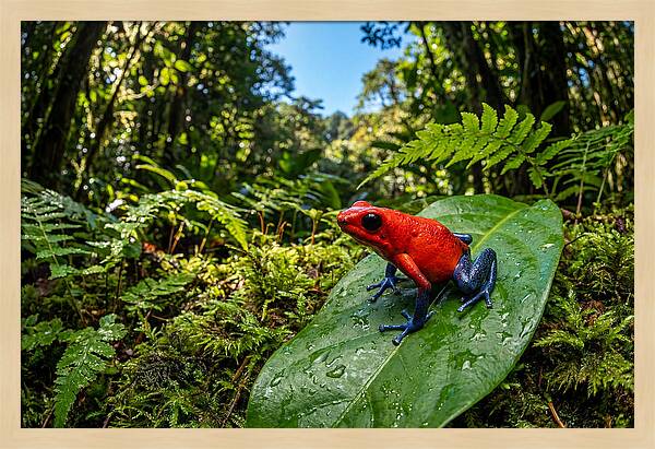 Vibrant Life Of The Poison Dart Frog