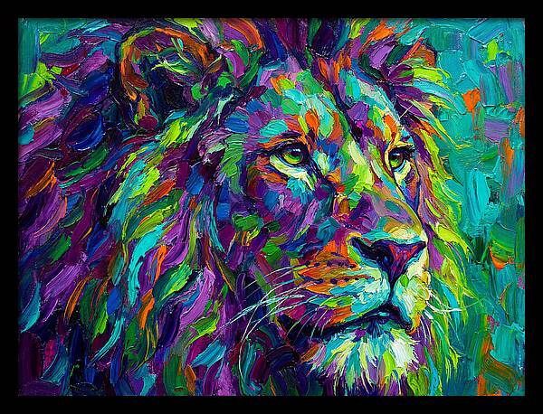 Vibrant Lion Majesty