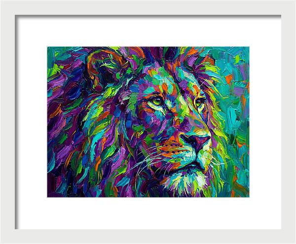 Vibrant Lion Majesty