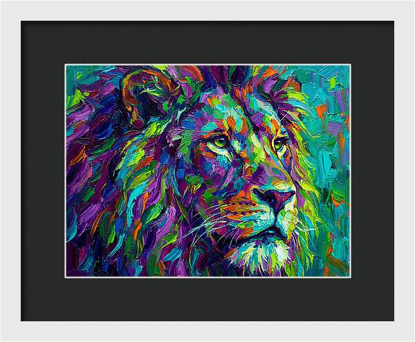 Vibrant Lion Majesty