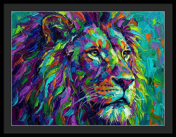 Vibrant Lion Majesty