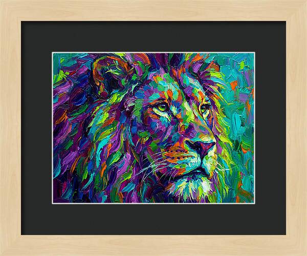 Vibrant Lion Majesty