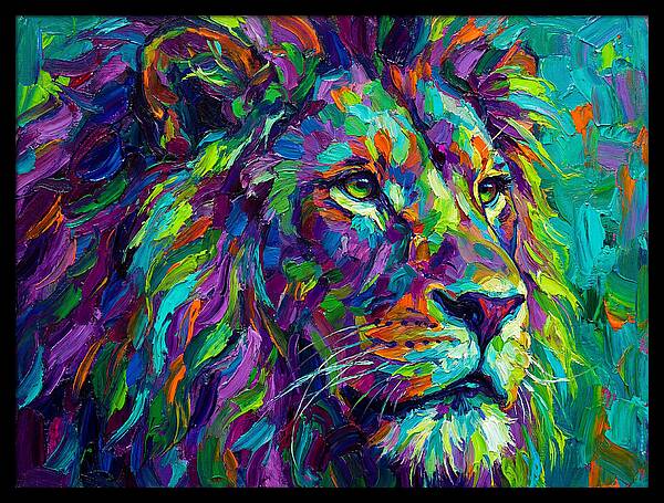 Vibrant Lion Majesty