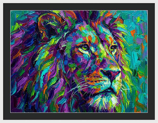 Vibrant Lion Majesty