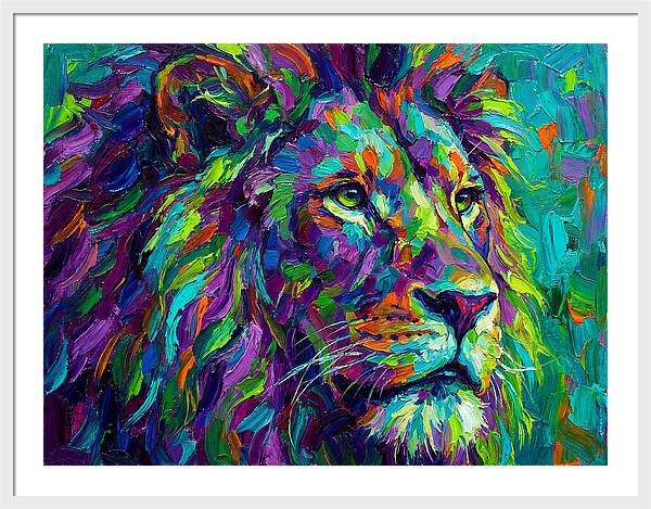 Vibrant Lion Majesty