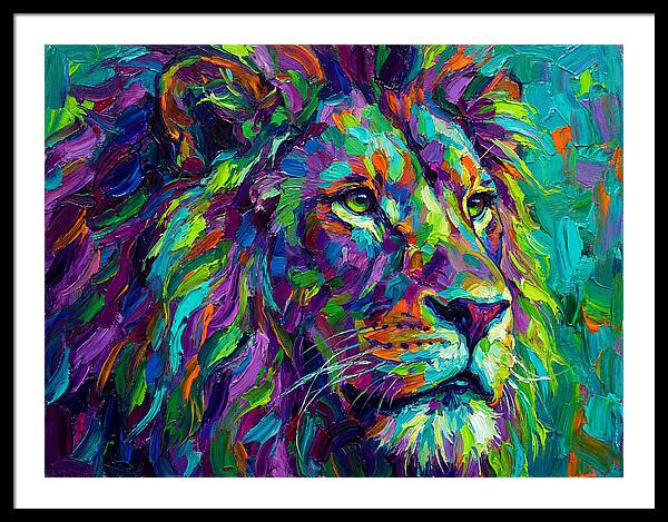 Vibrant Lion Majesty