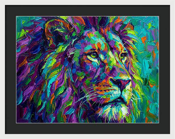 Vibrant Lion Majesty